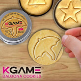 KGAME Dalgona Cookie Tin (2 Cookies) | #DalgonaChallenge | Ships Nov | B3G1 FREE Simple Showcase